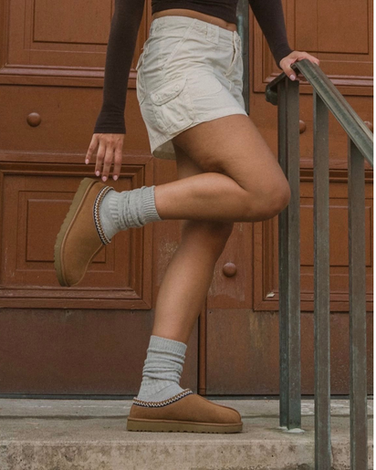 Suede Slippers