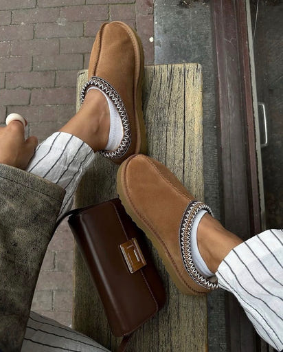 Suede Slippers
