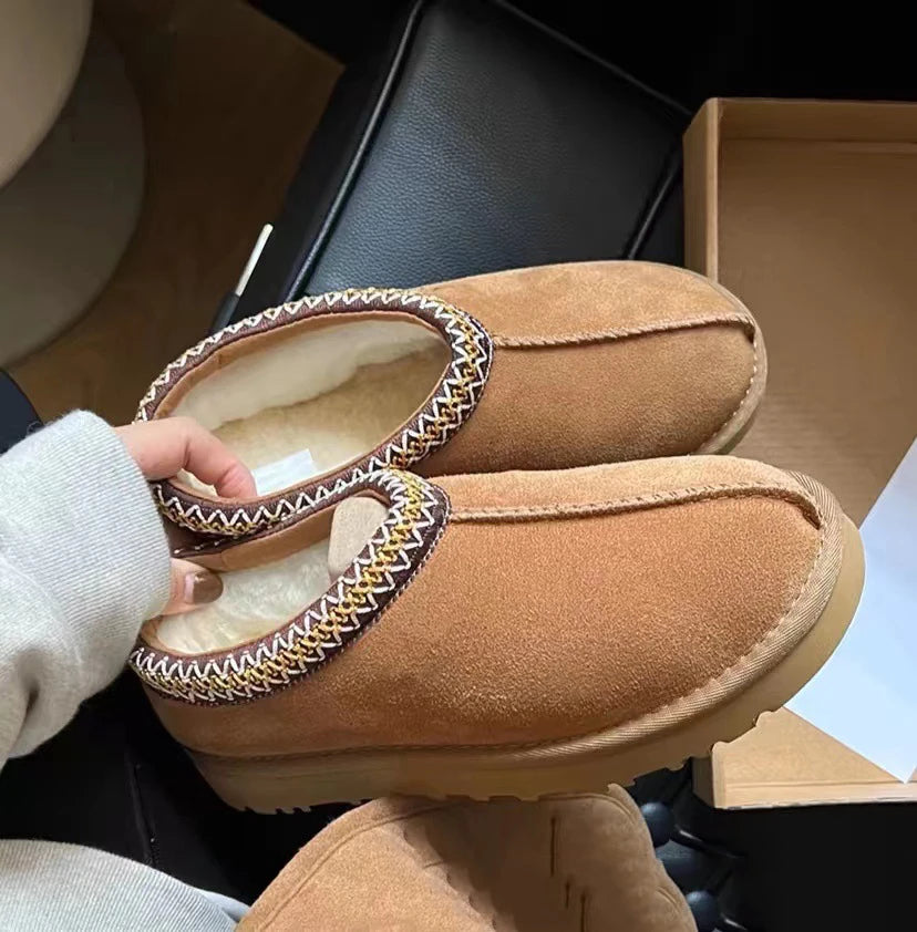 Suede Slippers