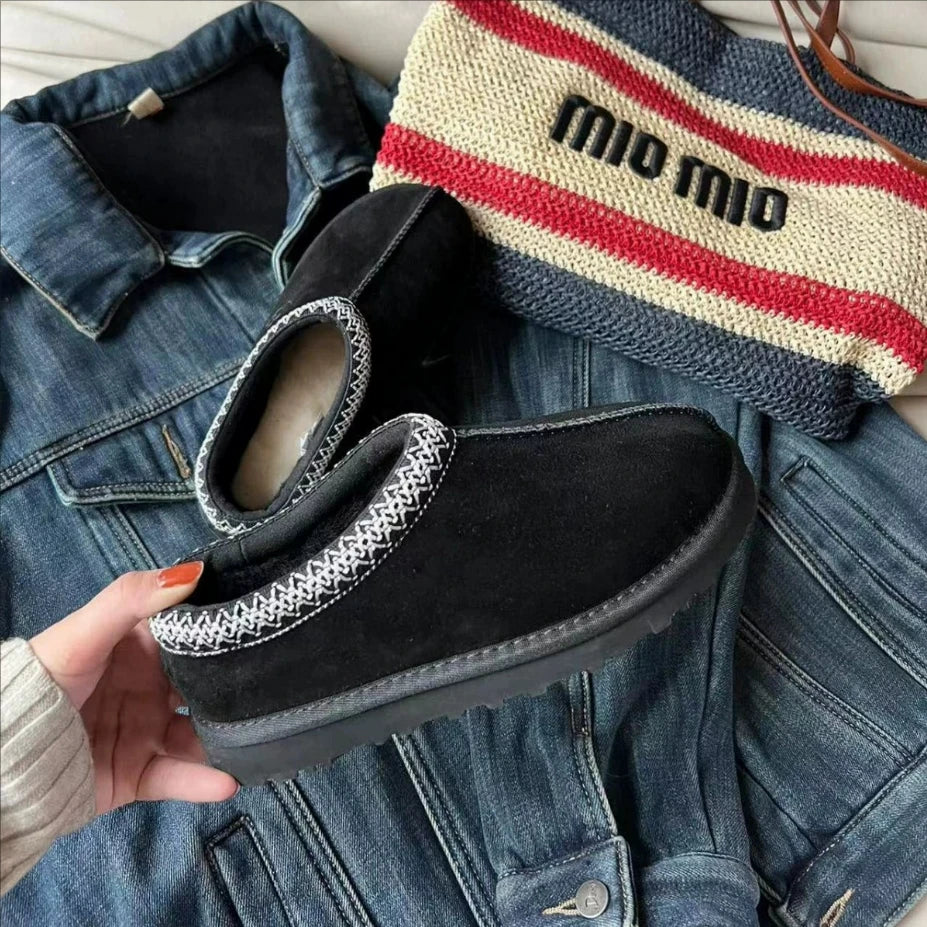 Suede Slippers
