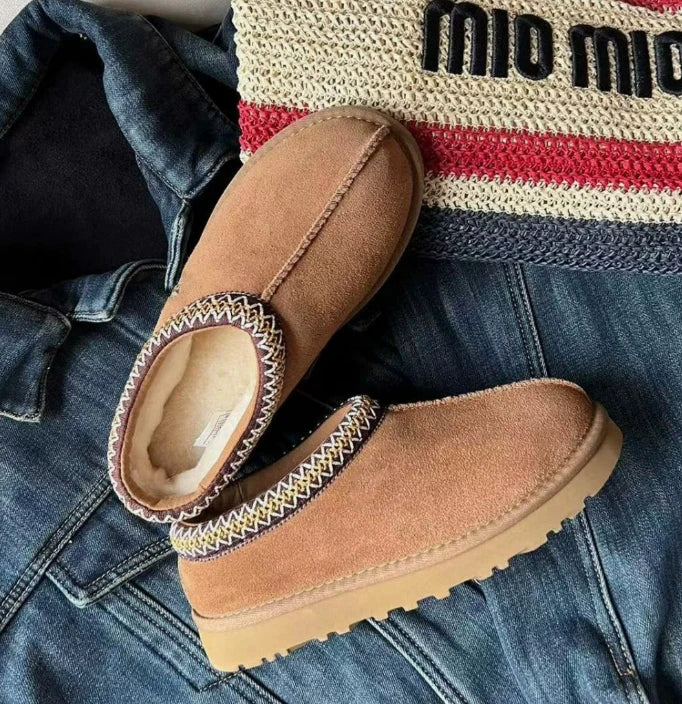 Suede Slippers