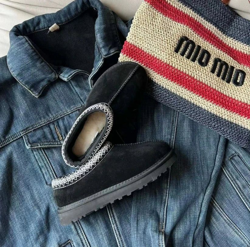 Suede Slippers